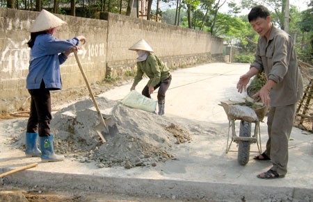 កសាងផ្លូវគមនាគមជនបទនៅ Tuyen Quang - ảnh 2